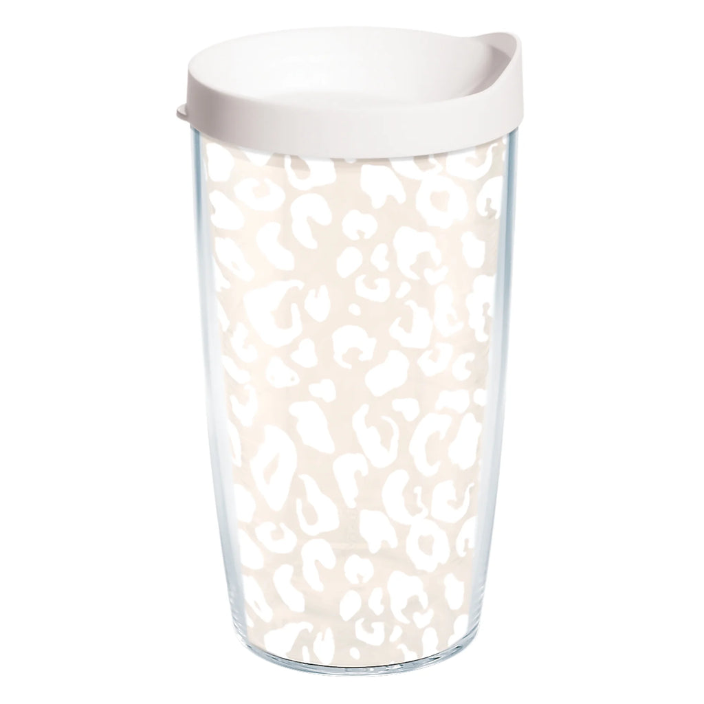 Tervis Leopard Frost Animal Print Collection Made in USA Double Walled  Insulated Tumbler Travel Cup Keeps Drinks Cold & Hot, 16oz, Frost