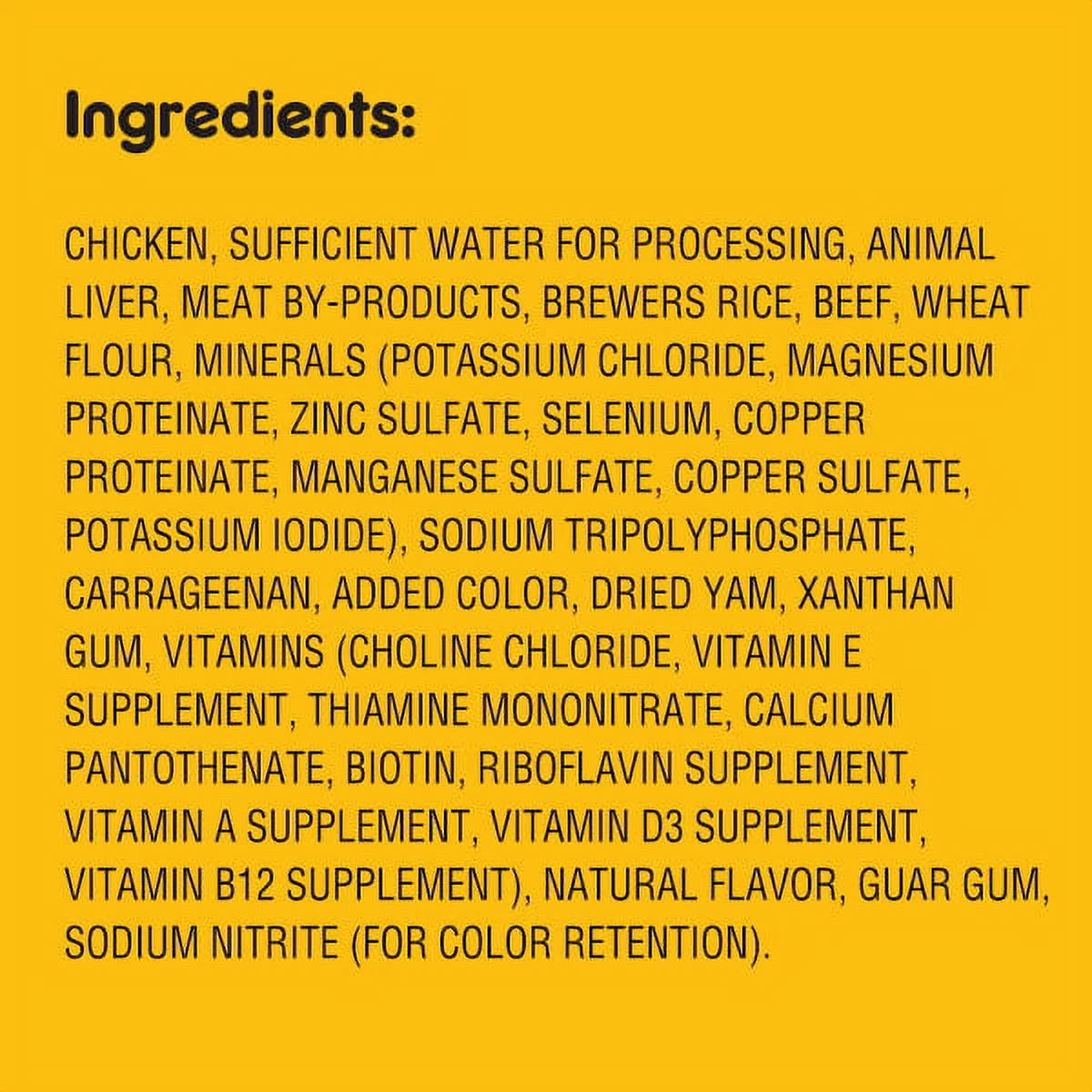 PEDIGREE Chicken Beef & Liver Chopped Ground Dinner Wet Dog Food for Adult Dog,13.2 oz Cans, 12 Pack