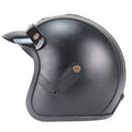 DLPACKJ Motorcycle Helmet 3/4 Open Face Half Helmet with Removable and Washable Lining, DOT Approved - Lightweight Half Face Motorbike Helmet for Men Women Scooter ATV Cruiser