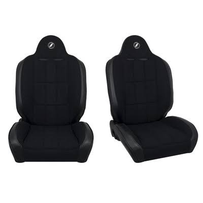 Corbeau Baja RS Suspension Seat Black Vinyl 66401