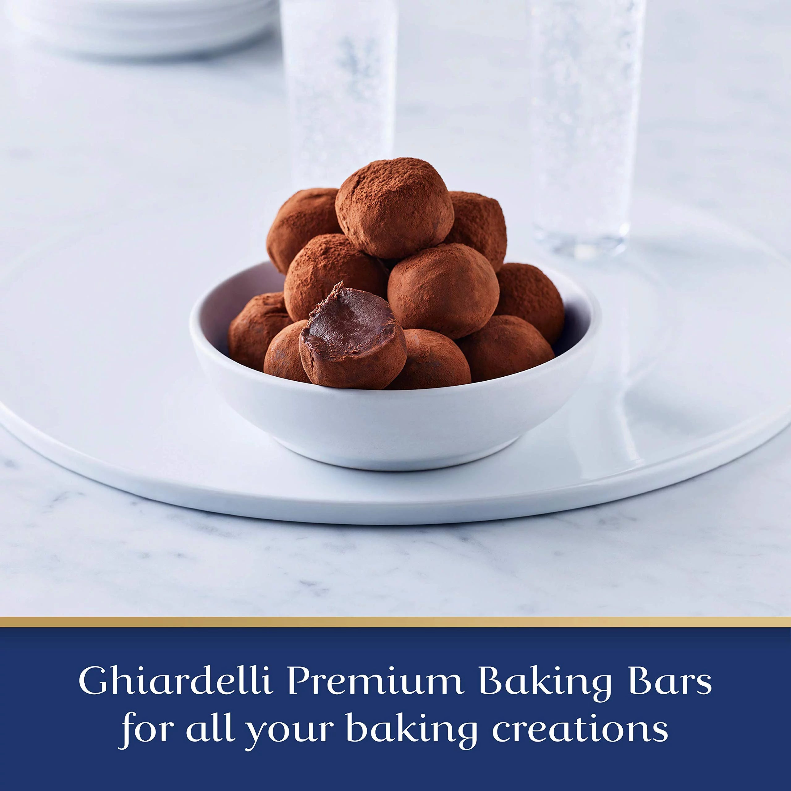 Ghirardelli Premium Baking Bar, Semi-Sweet Chocolate, 48 Ounce (Pack of 12)