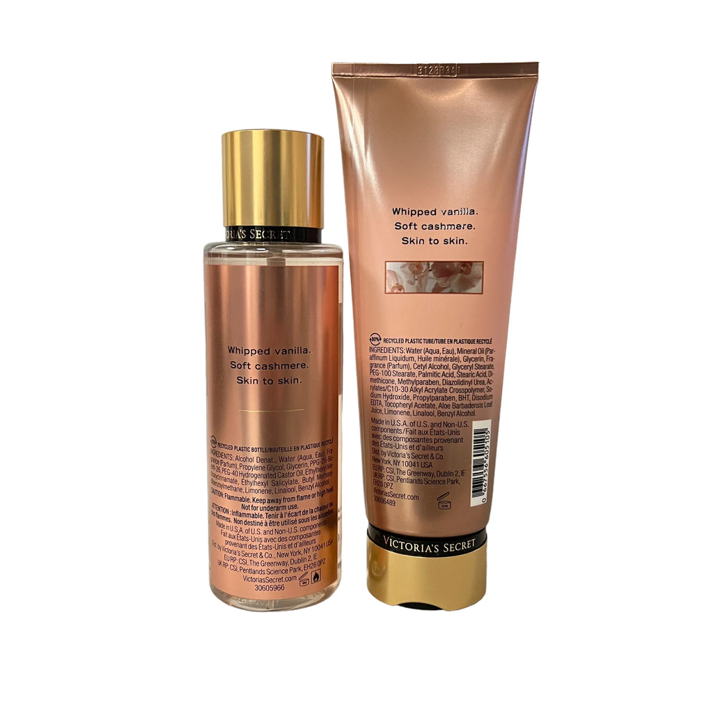 Victoria's Secret Bare Vanilla Fragrance Lotion and Body Mist Set