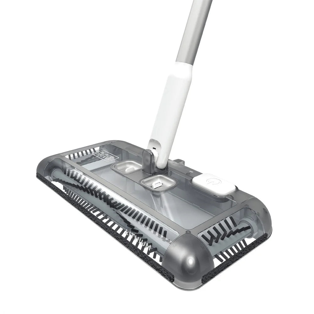 BLACK+DECKER Lithium Powered Floor Sweeper, White HFS115J10