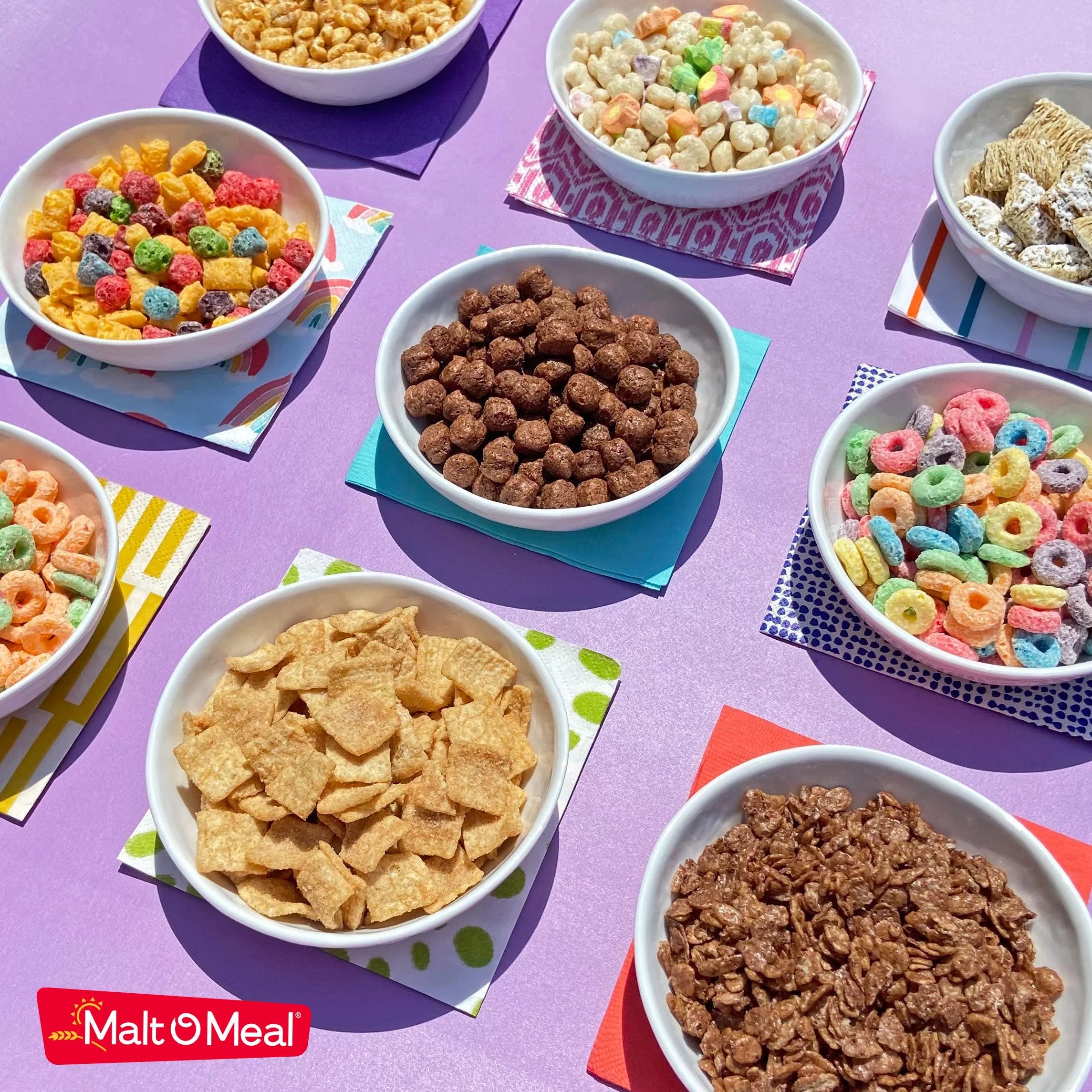 Malt-O-Meal Golden Puffs® Kids Breakfast Cereal, Family Size Bulk Bagged Cereal, (Pack of 4)