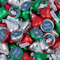400 Pcs Christmas Candy Party Favor Kisses Chocolate (4 lb) - Jolly Snowman