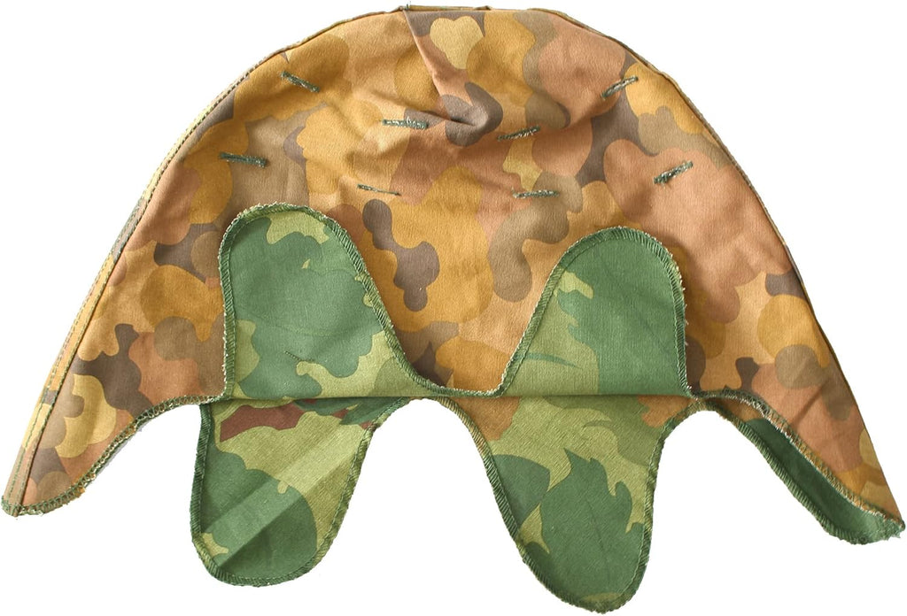 WW2 US M1 Mitchell Helmet Cover with Eye Strap Belt
