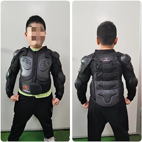 Kids Dirt Bike Gear for Kid Full Body Armor Protective Jacket for Motorcycle Chest Spine Protector Gear Spine Guard