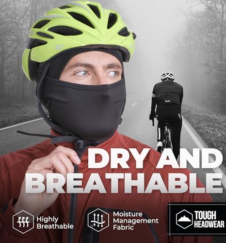 Black Balaclava Ski Mask - Summer Balaclava,Motorcyle Face Mask,Bike Mask & Shiesty Mask- Balaclava Face Mask for Men & Women
