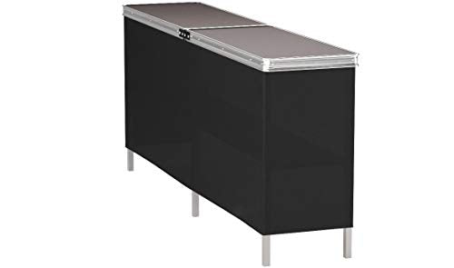 Trademark Innovations Portable Bar Table, Black