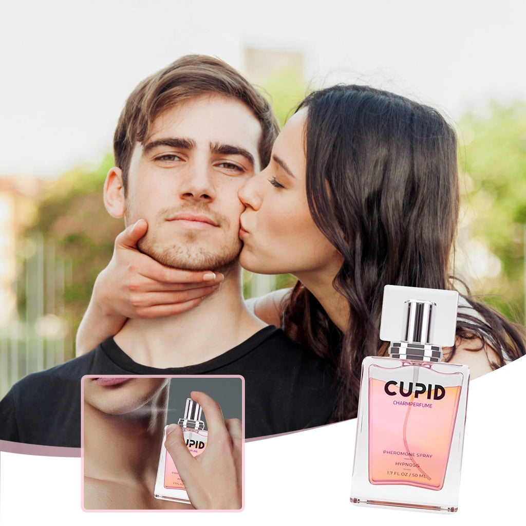 50ml Cupid Charm Women's & Men's Toilet (Pheromone Injection)- Cupid Hypnotic Cologne Cupid Fragrances for Women & Men to Make Him Fall in Love with You (pink+blue)
