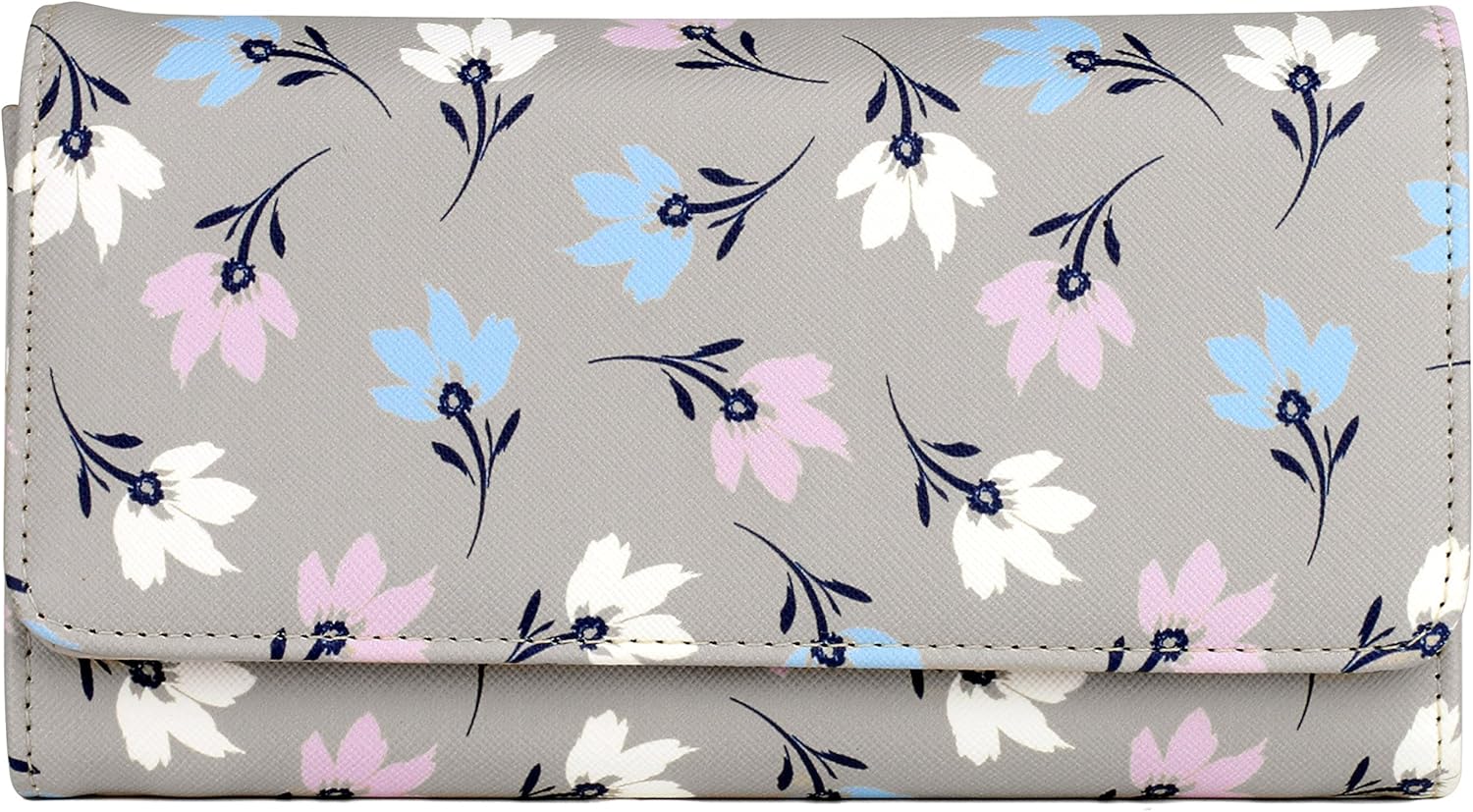 Julia Buxton Trudy Bianca Trifold Wallet