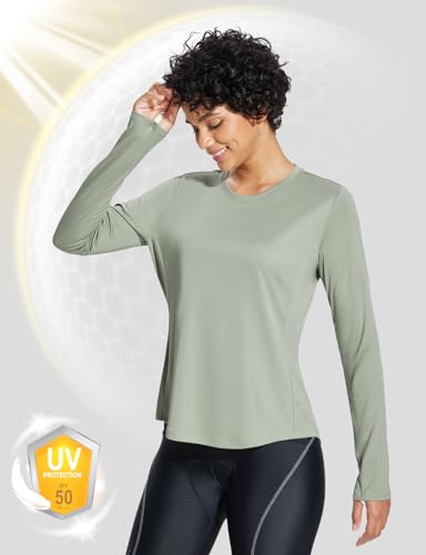 BALEAF Sun Shirt Women Long Sleeve UV Protection Shirts SPF Tops UPF 50+ Pocket