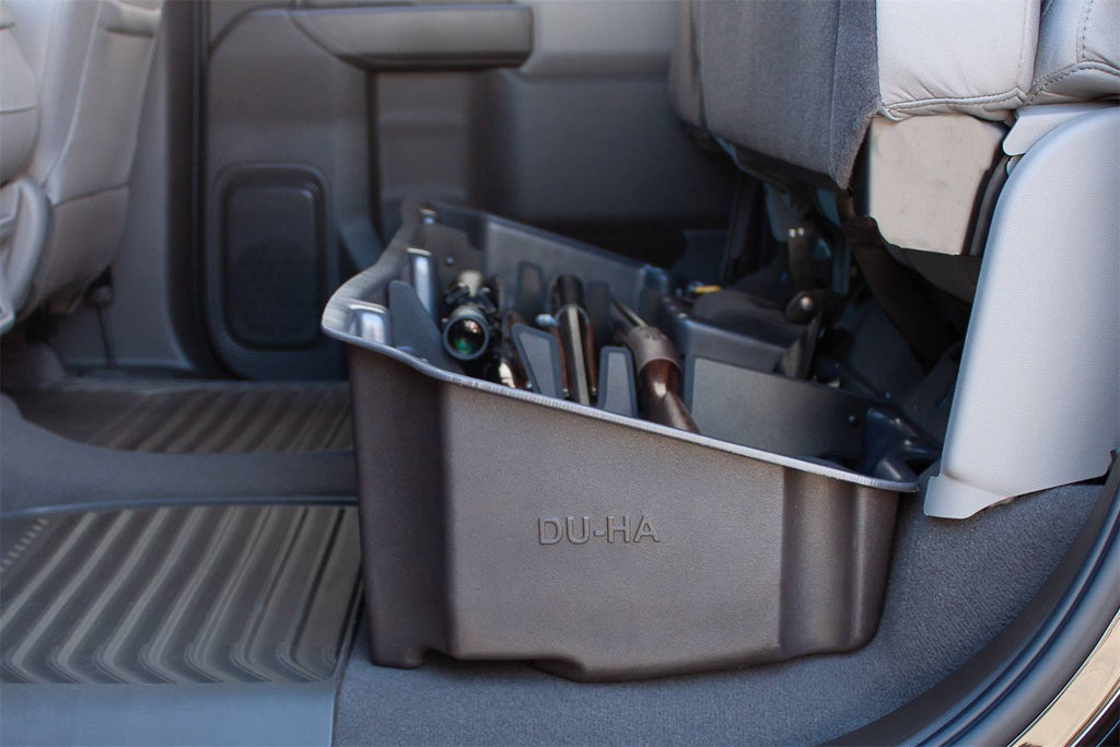DU-HA 10401 Underseat Brown Storage Case