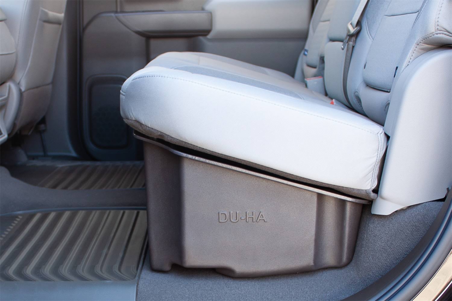 DU-HA 10401 Underseat Brown Storage Case