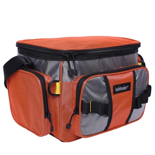 Raprance Soft-Sided Fishing Tackle Bag for Saltwater or Freshwater