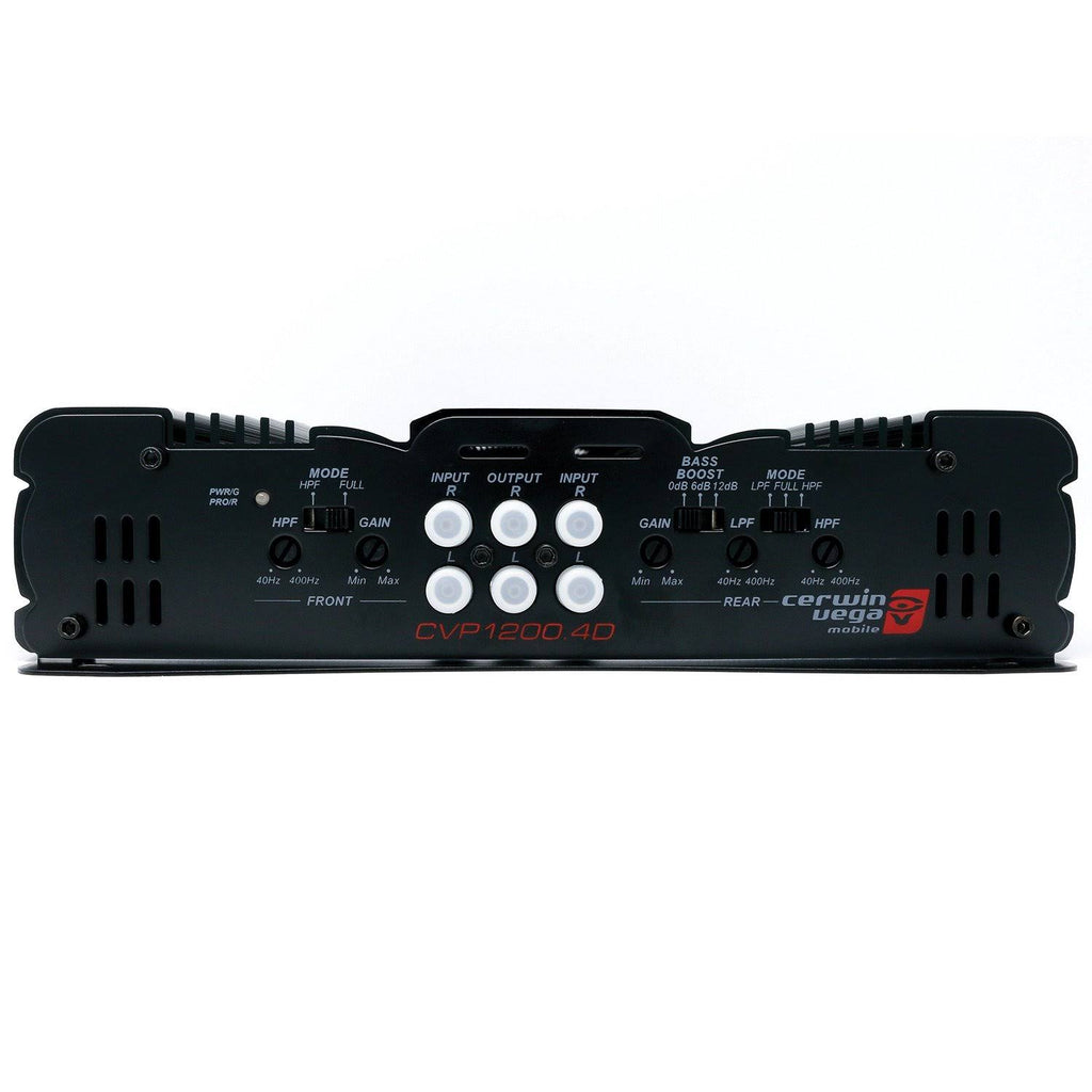 Cerwin-vega Mobile CVP1200.4D Performance Series 1,200-watt-max 4-Channel Class D Amp