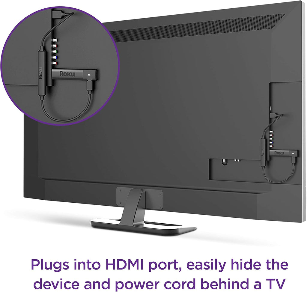 Roku Streaming Stick+ | HD/4K/HDR Streaming Device with Long-range Wireless and Roku Voice Remote with TV Controls Pack of 2