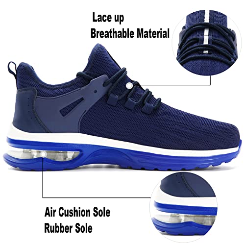 SUADEX Indestructible Steel Toe Shoes Men Women Lightweight Work Shoes for Men Comfortable Composite Toe Safety Shoes