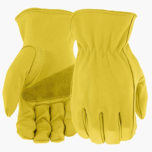 Vintage Classic Motorcycle Gloves Driving Glove Head Layer Cowhide Leather Glove Summer Use,Leather Motorcycle Gloves for Men,Riding Driving Biker Glove