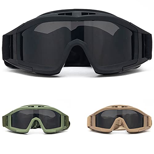 SOONHUA Airsoft Goggle Airsoft Goggles Airsoft Goggles Tactical Safety Goggles for Hunting Cycling