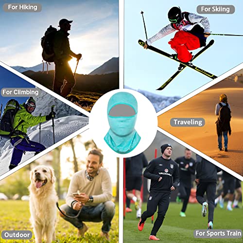 Achiou Balaclava Face Mask, Ski Mask for Men Women Football, Lightweight Sheisty Mask, Ninja Shiesty Sun Hood UV Protection