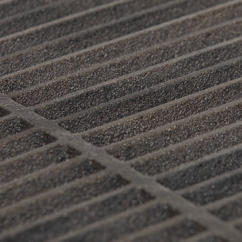 Titan Great Outdoors Dual Sided 18in Cast Iron Grill Grate, Fits LGE & Kamado Joe, Wide or Narrow Sear Marks