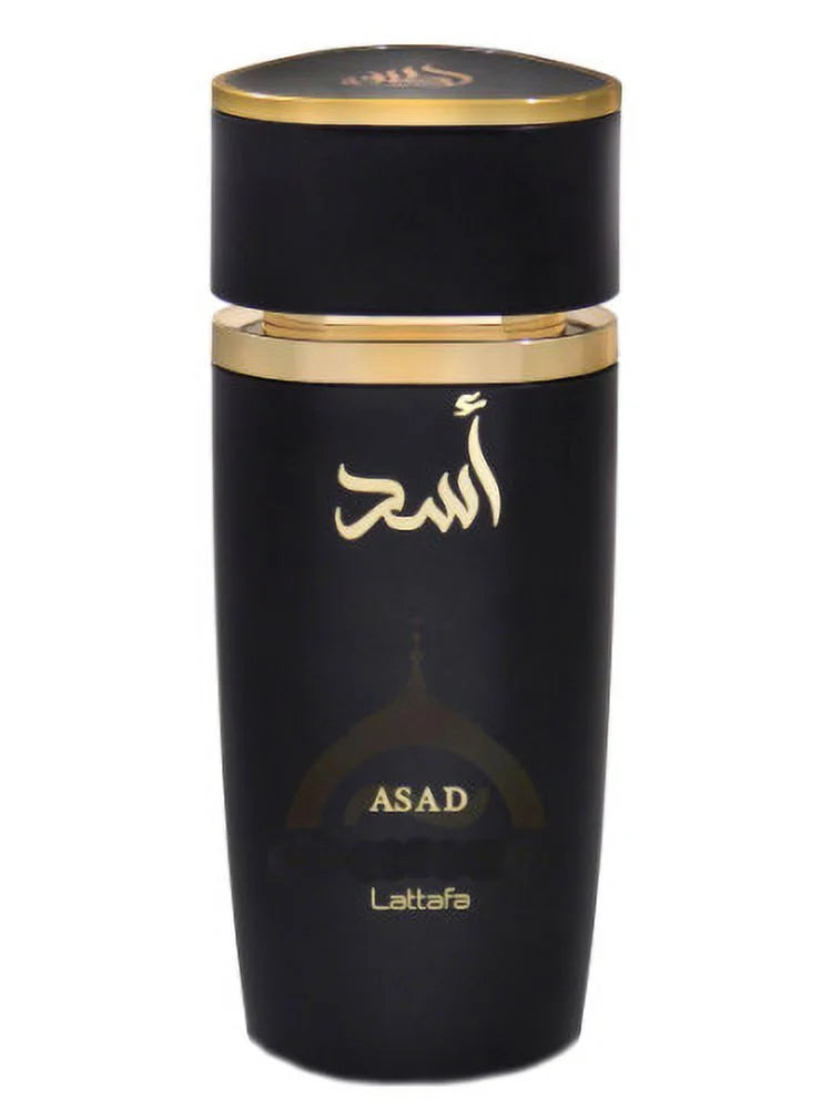 Asad Eau de Parfum 100-ML 3.4 Floz Long Lasting Perfume Rich Luxury Premium Unisex Frangrance Spray. Top Notes-Black Pepper, Pineapple, Tobacco