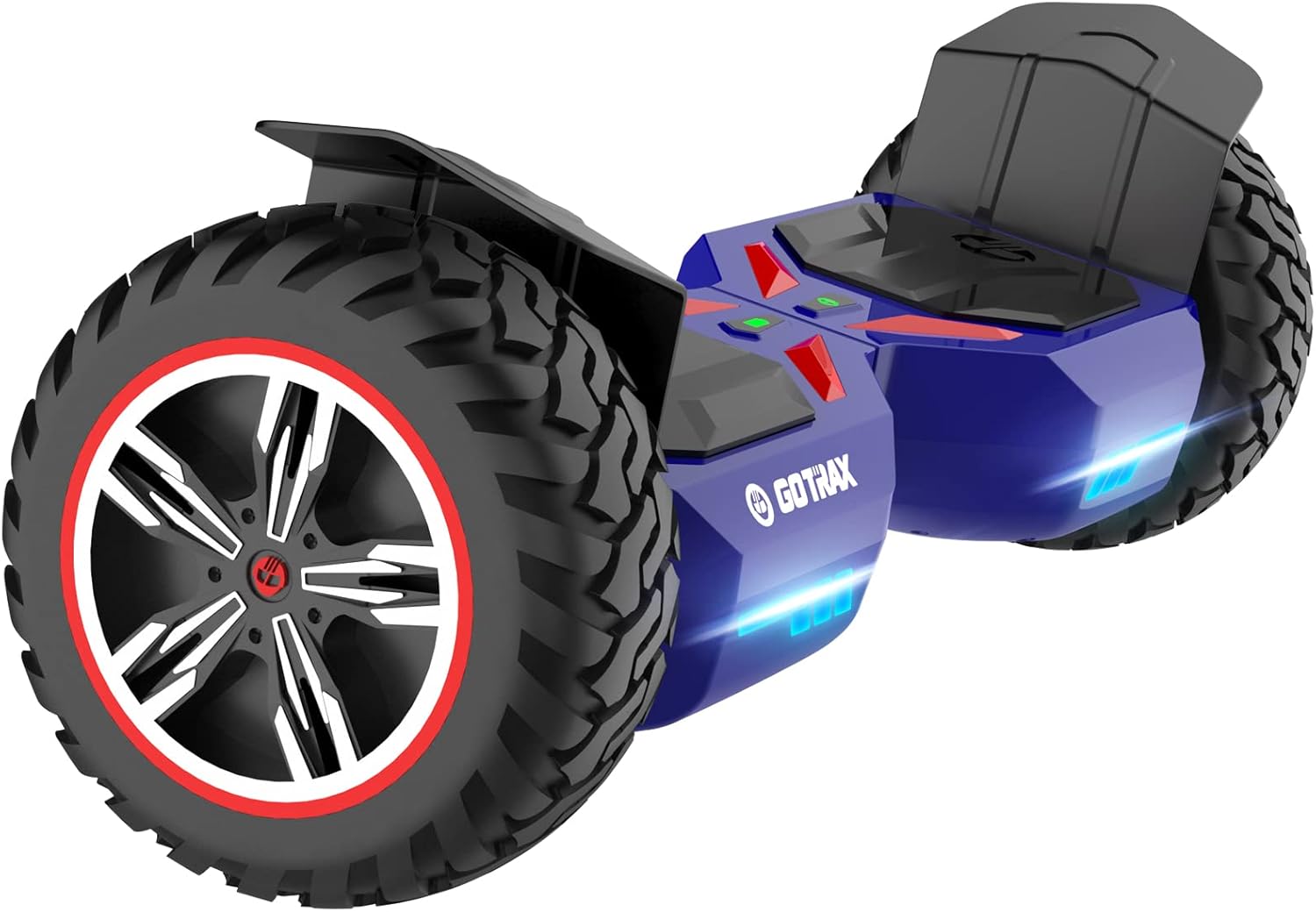 GOTRAX E4 All Terrain Hoverboard, 8.5" Offroad Tires Self Balancing Scooters with Music Speaker, UL2272 Certified, 144Wh Battery Up to 7 Miles, Dual 250W Motor Up to 7.5Mph