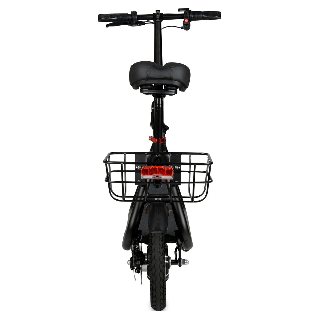 Hyper 36V Skute Commute 12" Seated Electric Scooter with Basket, 250W Motor, 13 Years+, Max Speed 15mph