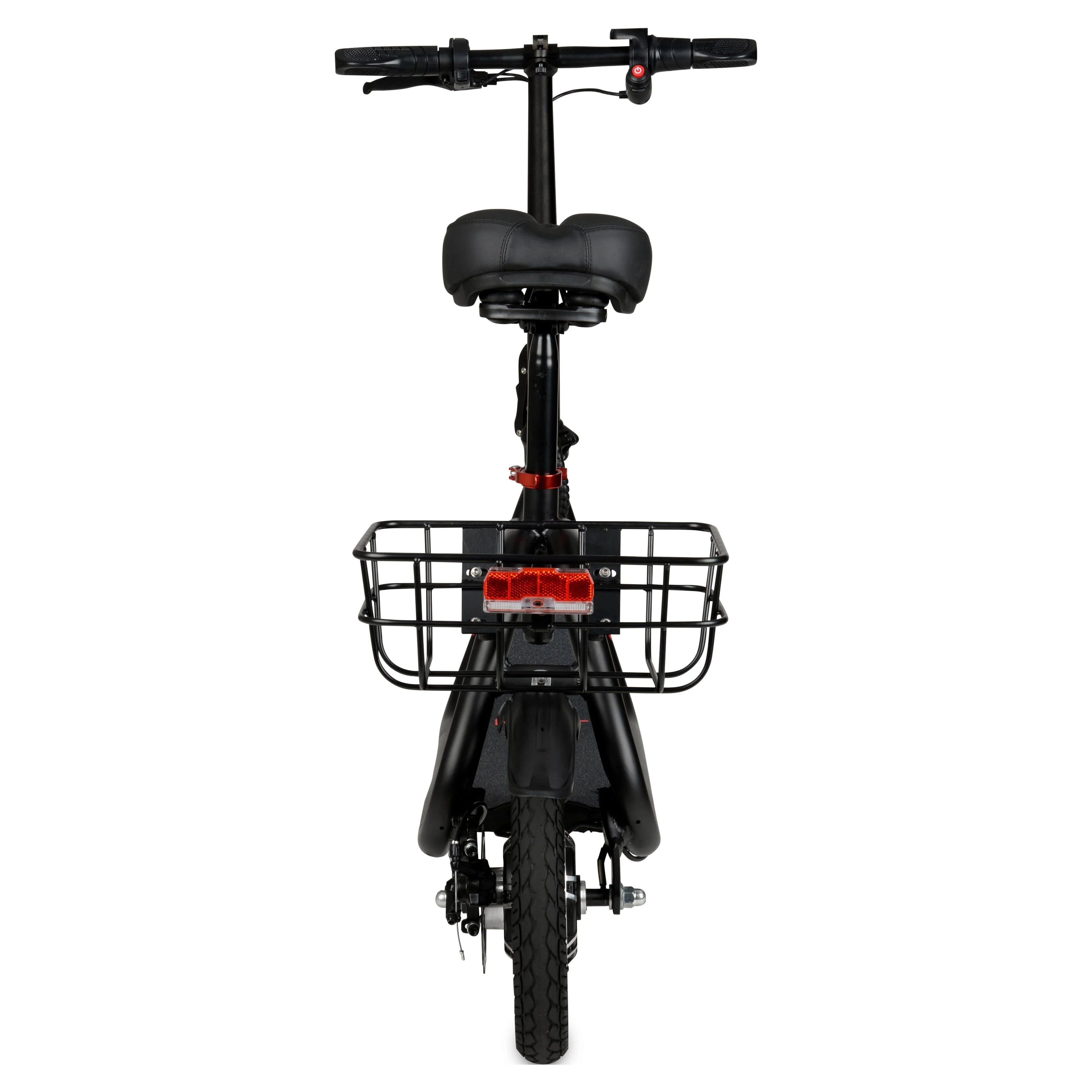 Hyper 36V Skute Commute 12" Seated Electric Scooter with Basket, 250W Motor, 13 Years+, Max Speed 15mph