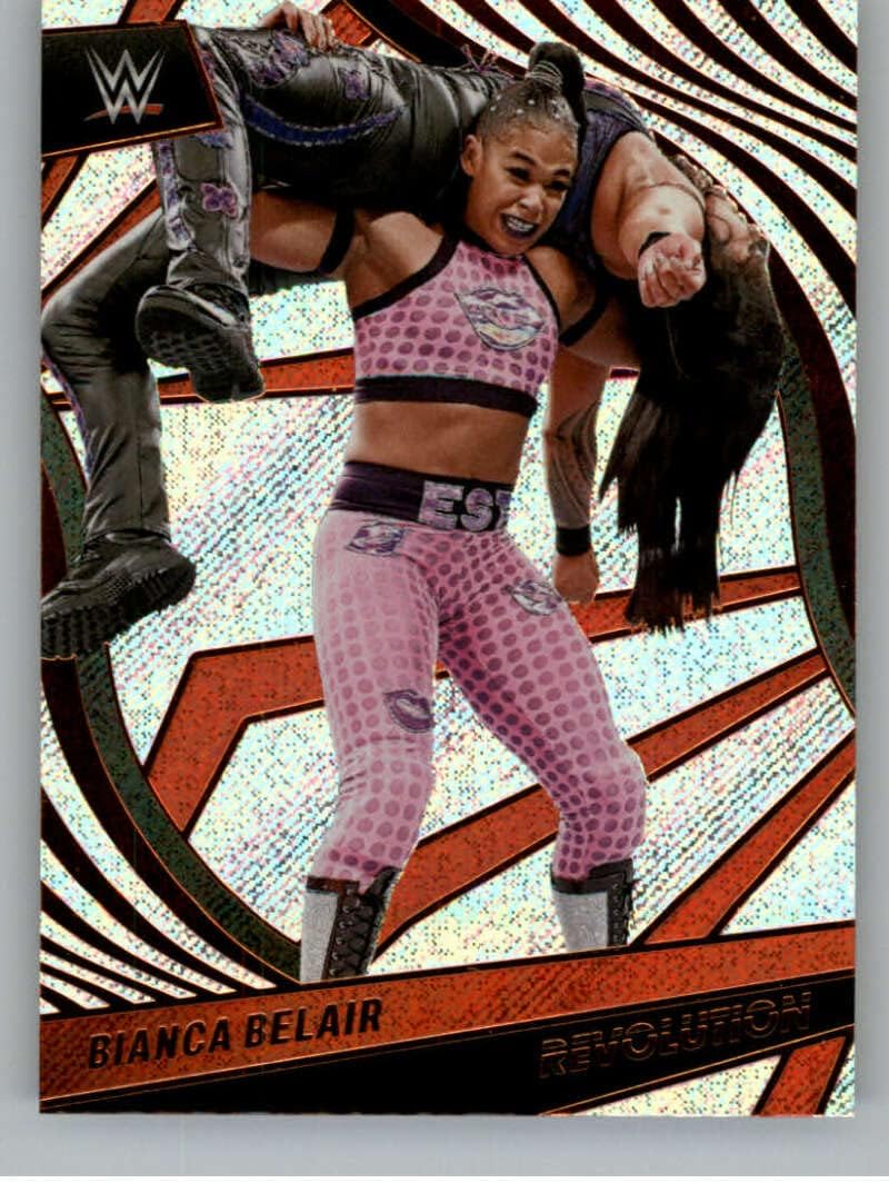2022 Panini WWE Revolutiion #30 Bianca Belair Raw Officially Licensed World Wrestling Entertainment Card