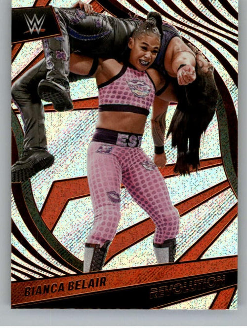 2022 Panini WWE Revolutiion #30 Bianca Belair Raw Officially Licensed World Wrestling Entertainment Card