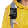 ParaPace Shoulder Strap Mount for GoPro Hero 7 6 5 4 3+,Pack Mount Adjustable Shoulder Strap Holder with 360 Degree Rotary Hook for Action Cameras, Xiaomi, SJCAM