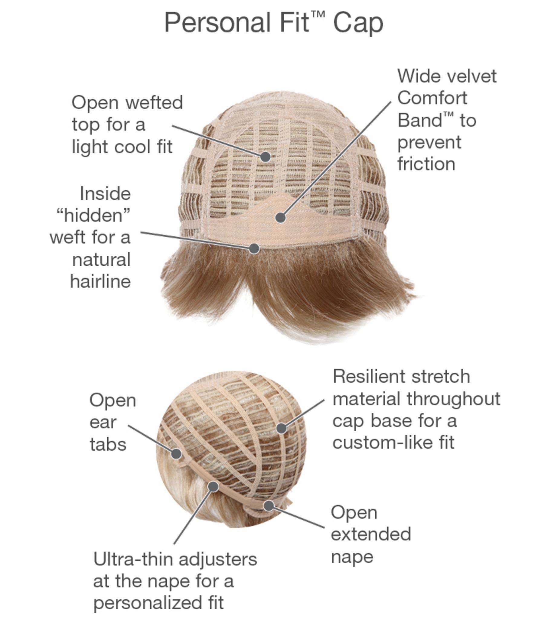 Gabor Perk Average Synthetic Wig, G101+ Platinum Mist