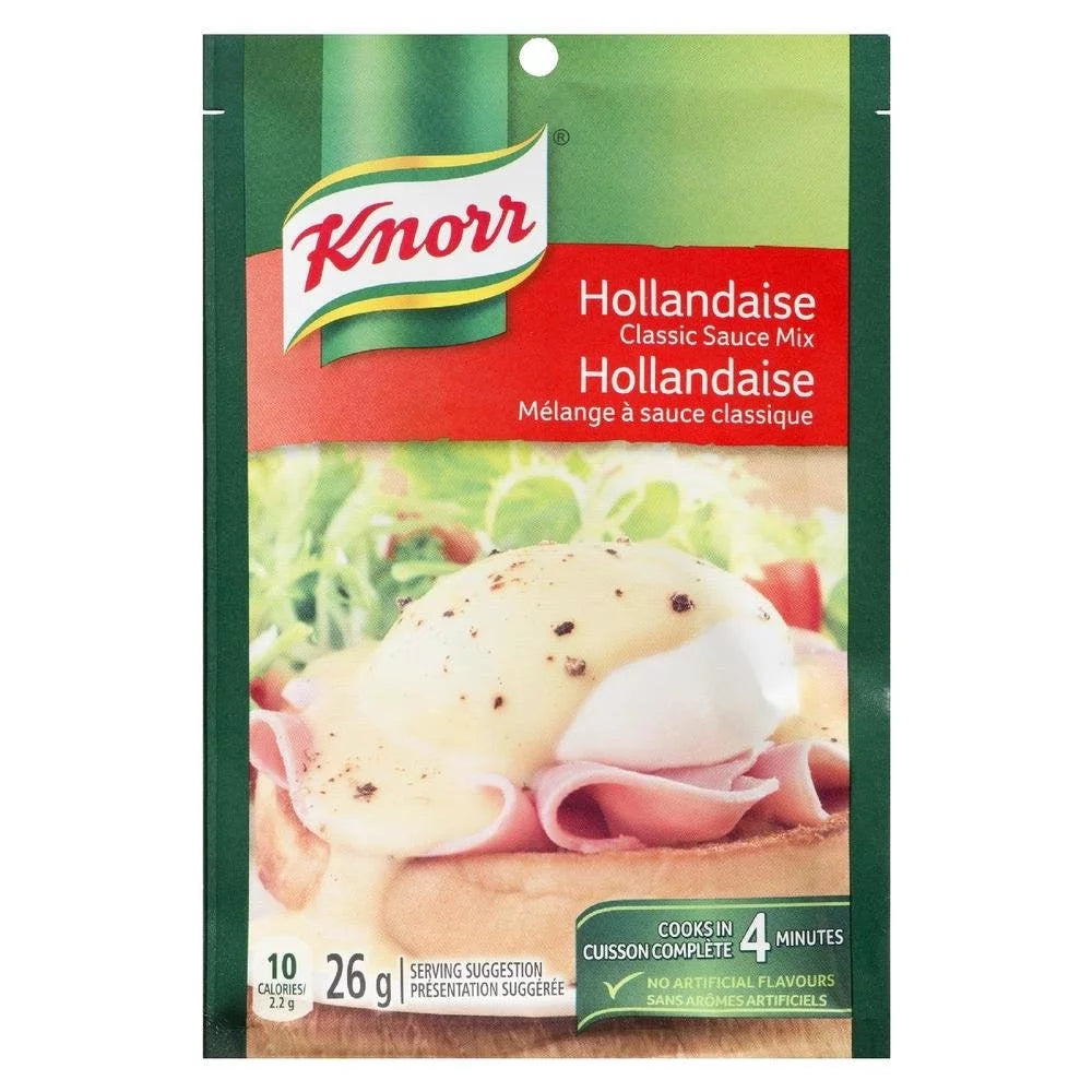 Knorr Classic Sauce Mix, Hollandaise, 26g/.9 oz., (6 Pack) {Imported from Canada}