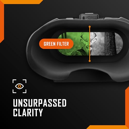 Nightfox Swift 2 and Swift 2 Pro Night Vision Goggles | Head Mounted | 1x Magnification | 1080P HD | USB Rechargeable | Digital Infrared Night Vision Binoculars