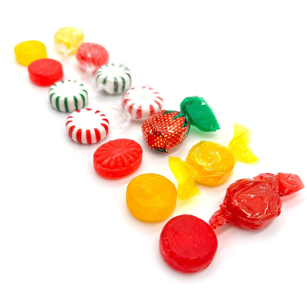 LaetaFood American Old-Fashioned Hard Candy Assortment, Individually Wrapped (1 Pound Bag)