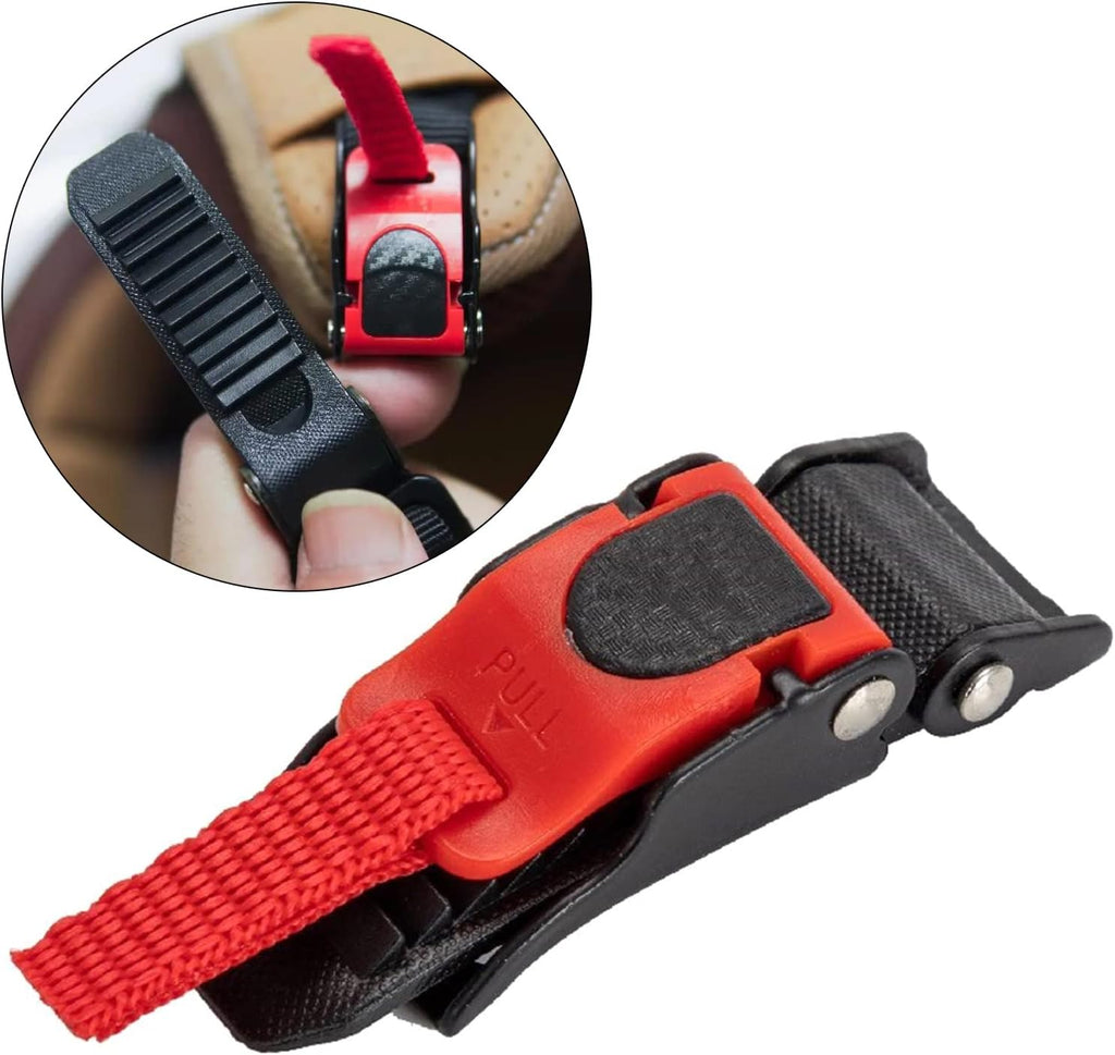 Plastics Speed Clip Quick Release Chin Strap Button Pull Buckle Helmet Clip Replacement, 1 set of 2