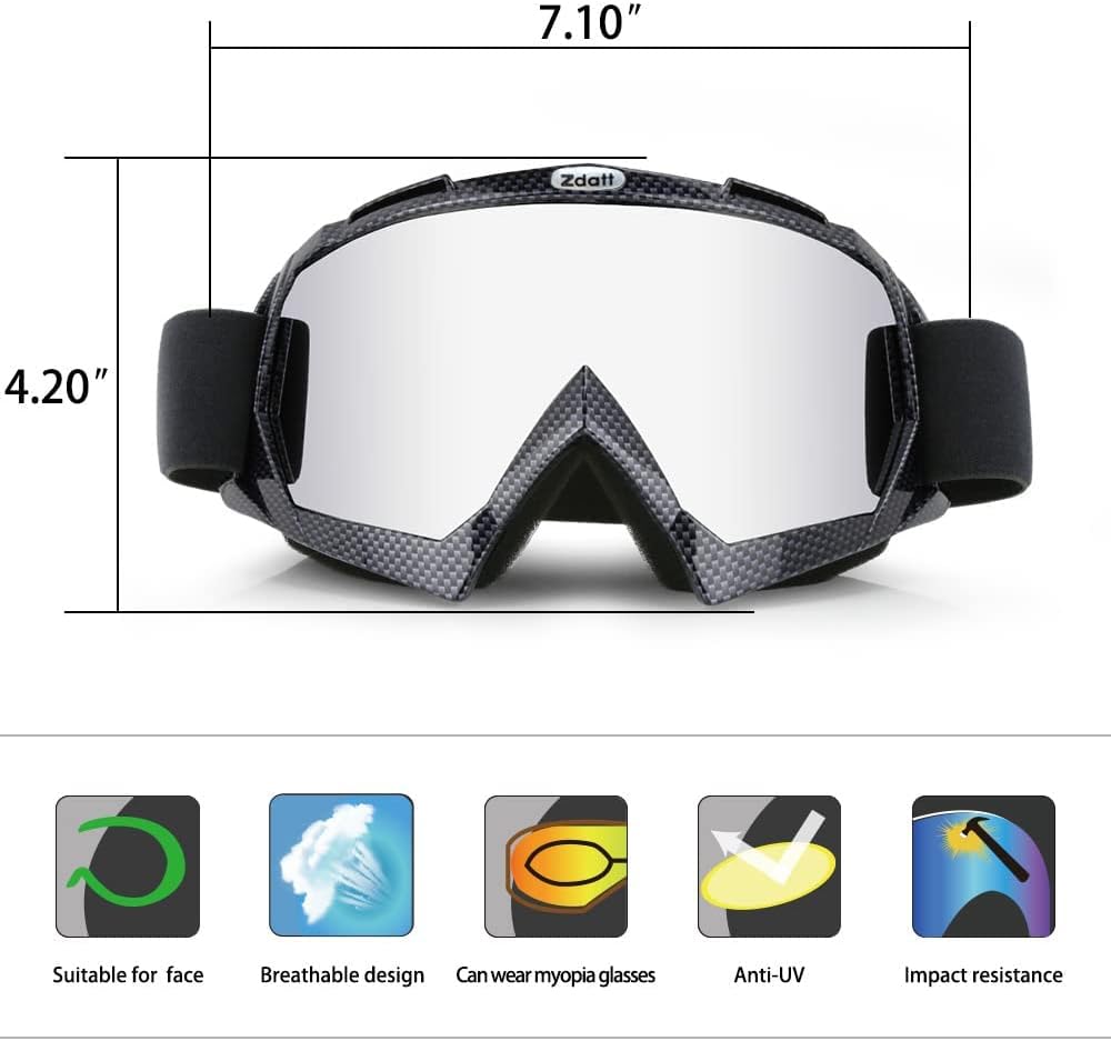 Professional Adult Motocross Goggles Dirtbike ATV Motorcycle Gafas UV Protection Motorbike Ski Snowboard Goggles