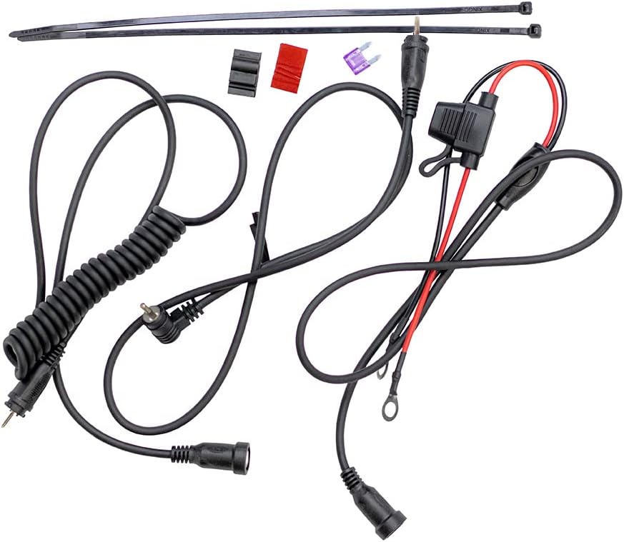 ScorpionEXO Electric Cord Set for AT950 Snow Motorcycle Helmet Accessories (Twist-in)