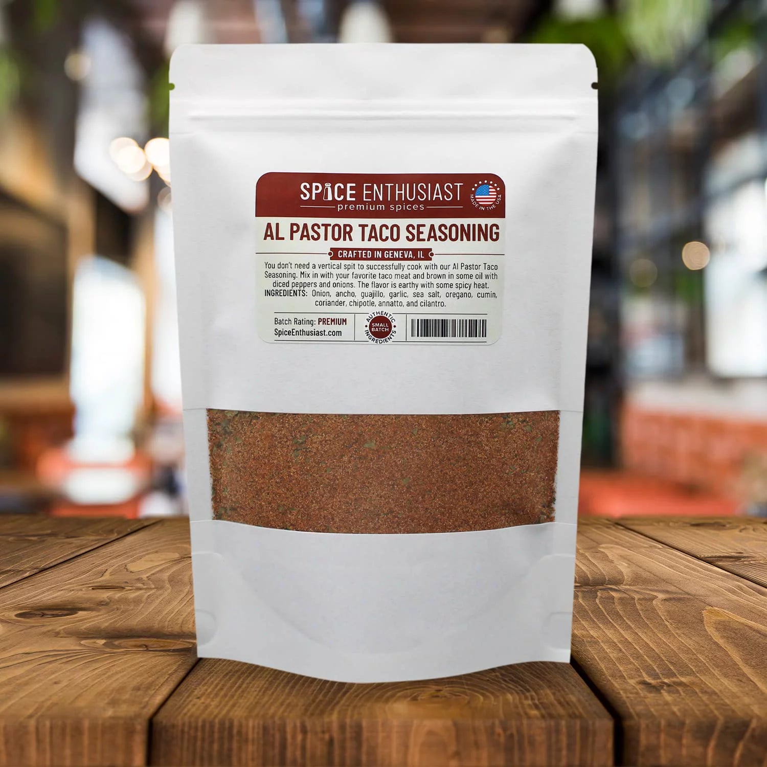 Spice Enthusiast Al Pastor Taco Seasoning - 8 Oz