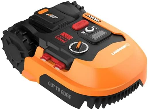 Worx WR165 Landroid S 1/8 Acre Robotic Lawn Mower (Battery & Charger Included)