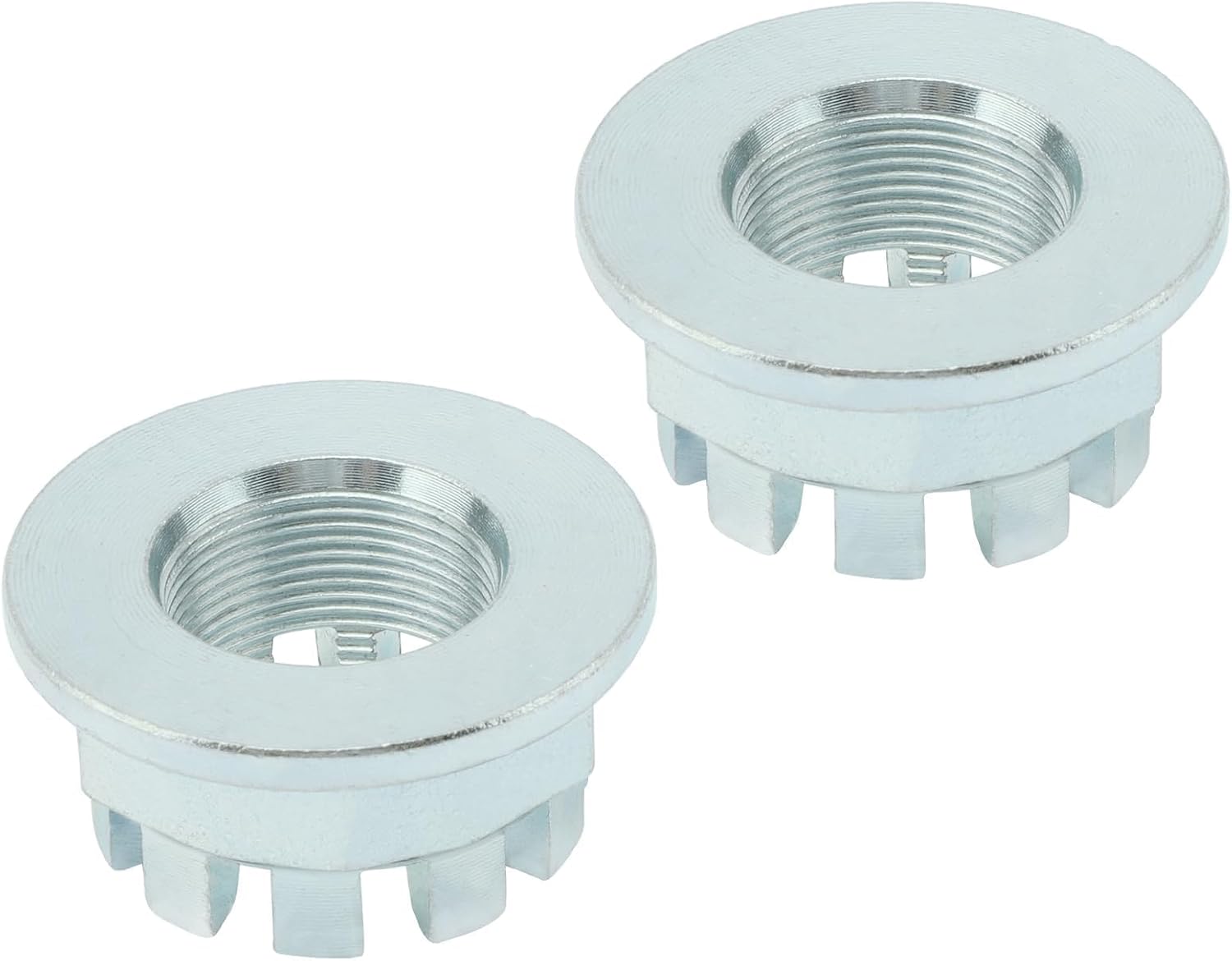 M MATI Front & Rear Axle Nuts with Pins 2Pcs for Honda Pioneer 700 500 520 2014-Up Big Red 700 MUV700 2009-2013 Pioneer 1000 Talon 1000 2016-2021 90304-HM7-A10 94201-40400 90304-HM7-000