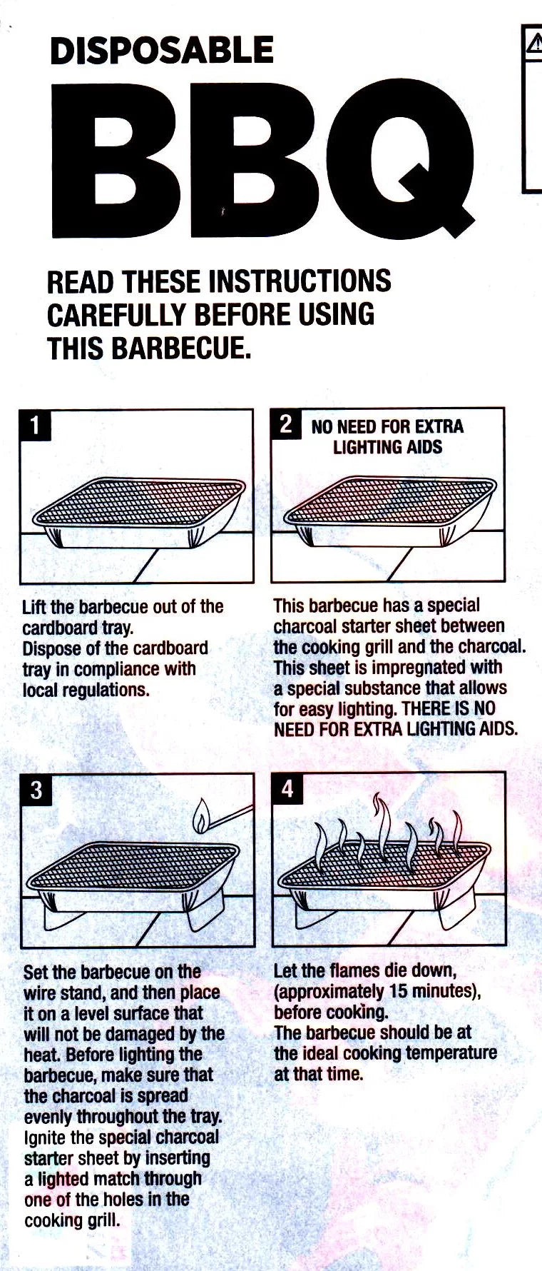 Disposable Grill BBQ 3 Pack: Aluminum Portable Disposable Charcoal Grills, Great for Grilling On The Go,  8.5 X 10.75 inch each
