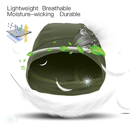 Under Helmet Cap, Skull Cap for Outdoor, Sport, Cycling, Exercise, Under Helmet Liner Cycling Running Hat