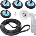 Samsung Dryer Repair Kit DC97-16782A Drum Support Roller 6602-00165 Belt DC93-00634A Idler Pulley, Replace AP5325135 AP4373659 AP6038887 PS4221885