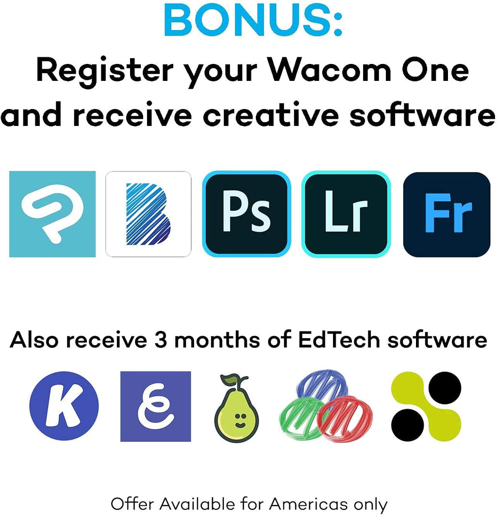 Wacom DTC133W0A One Digital Drawing Tablet with Screen, 13.3 Inch Graphics Display for Art and Animation Beginners (Renewed)