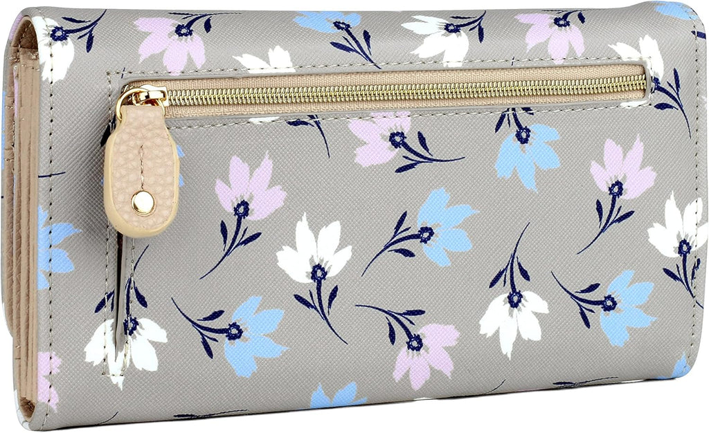 Julia Buxton Trudy Bianca Trifold Wallet