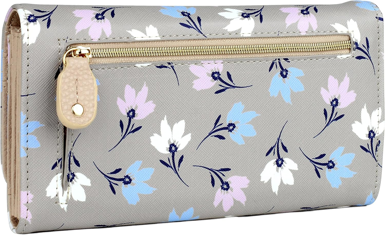 Julia Buxton Trudy Bianca Trifold Wallet