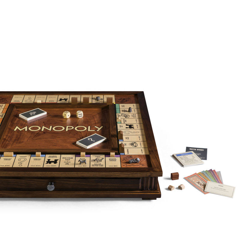 Men&s Heirloom Wood Monopoly Set | Orvis